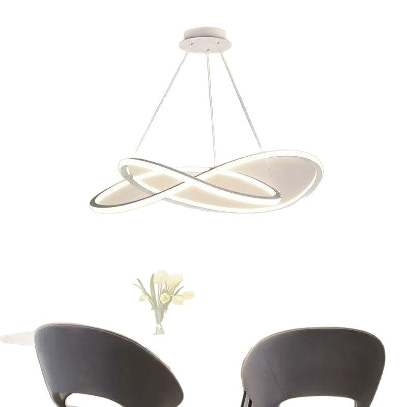 Zhongshan Lighting Modern Simple Chandelier Creative Restaurant Chandelier Children's Room Eye Protection Light Master Bedroom Chandelier Voice Light