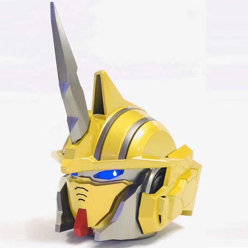 Cartoon bluetooth speaker - card slot audio - mobile phone bluetooth speaker - optimus prime & bumblebee gift speaker - battle damaged design