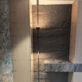Entrance aisle corridor aisle overhead speaker floor lamp house living room background wall long pole hourglass floor lamp