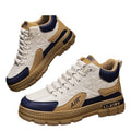 Men's shoes 2025 new spring versatile casual workwear skate shoes slip-on athletic chunky sole height increasing white trendy sneakers