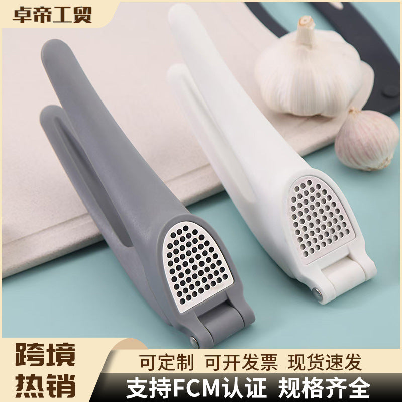 bestseller: stainless steel manual garlic press – a versatile and handy kitchen gadget for home use