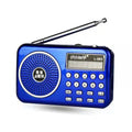 Happy companion l-063 mini recorder - portable card-playing speaker for seniors, mini radio with charging function
