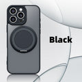Iphone 17 phone case - new skin-feel matte finish with 360° magnetic stand, universal fit for apple 16 pro max