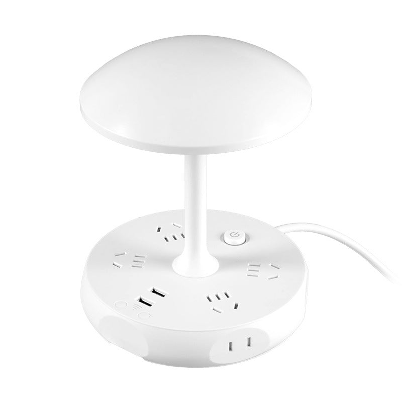 Remote control led lamp with switch socket plug - perfect for bedroom, dorm, desk, bedside table, eye protection, and night light