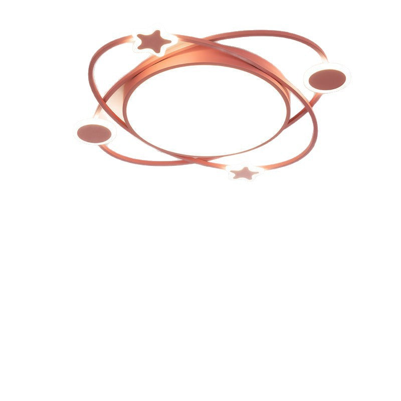 Creative personalized flying saucer lighting master bedroom light LED ceiling light simple modern small living room study dining room lighting