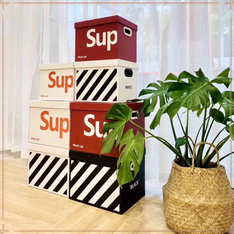 Internet celebrity storage box carton ins wind toys clothing paper snacks book trunk storage box gift box sup