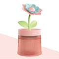 Flower humidifier desktop humidifier small mini air humidifier for office, car, home, spray, dormitory, bedroom