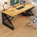Solid wood desktop computer desk, gaming desk, student study desk, home bedroom desk, small apartment office desk