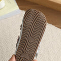 Vancahao girls' leather shoes -  spring/autumn new korean style - children's floral princess shoes - student flats