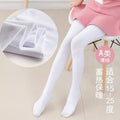 Factory direct: winter kids' fleece-lined, extra-thick 800d ballet white tights - professional dance tights for children