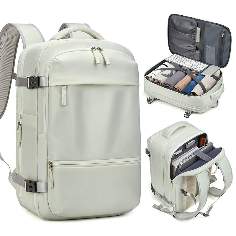 New Expansible Women's Backpack Casual Waterproof Outdoor Large Capacity Backpack Multifunctional Travel Bag Computer Bag