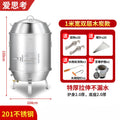 Aisiyiboman 201/304 stainless steel double-layer charcoal gas duck roasting oven engineering duck roasting oven suckling pig hanging oven