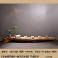 Weathered dead wood ornaments 2 thuja root carving bonsai bottom base tea ceremony tea room tea table dry tea table