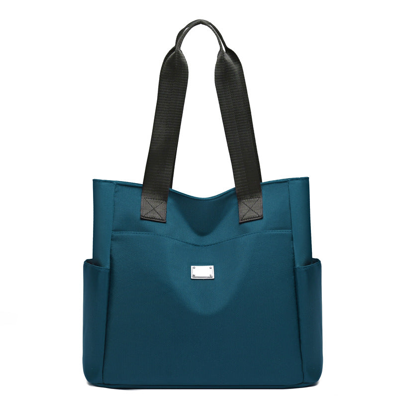 Trendy tote bag - large capacity women's travel shoulder bag - 2023 new cross-border oxford cloth bag wholesale