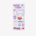 Cute stickers - korean style cartoon ins stickers for kids, journaling, book cover sealing, scrapbooking, and goo card decoration