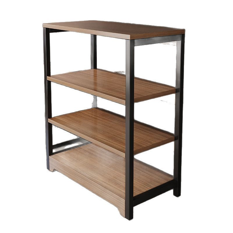 Shelf storage rack floor-standing multi-layer kitchen multi-functional microwave oven storage rack for home simple sundries storage rack