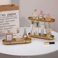 Cosmetic storage rack iron art jewelry box jewelry organizer desktop decoration ornament vanity organizer nordic style