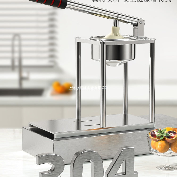 Manual juicer stalls commercial squeezer orange juice press hand press freshly squeezed handmade orange no