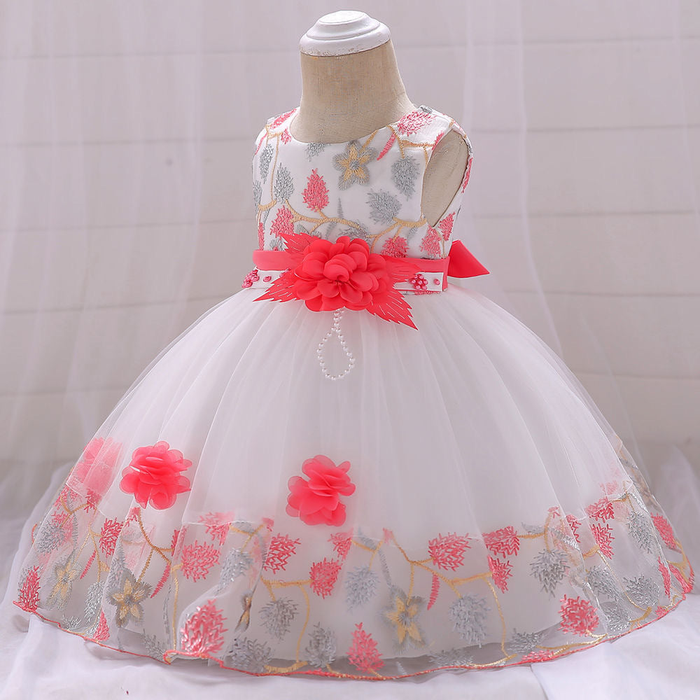 Girls' summer dress  new style fashionable girls' children's princess dress baby girl vest dress