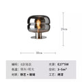 Modern minimalist glass table lamp - bedroom bedside lamp - designer high-end nordic style - living room, study, decorative home & hotel lighting