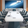 Painted office conference table casual modern large long table training fashion indoor reception high-end accessible luxury furniture table