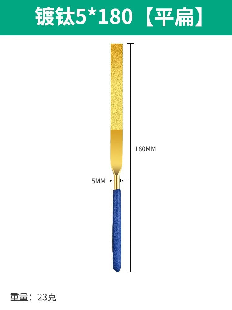 Diamond file, titanium plated file, assorted file, alloy file, metal jade grinding tool suit