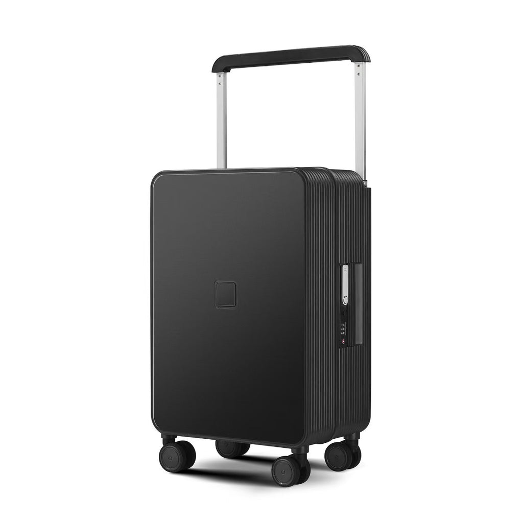 Boarding anti-drop wide tie rod aluminum frame suitcase 20 inches, small and lightweight, starting from one large-capacity password box