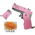 Pink [without pattern] +60 rubber bands