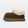 Frosted bread thick sole snow boots for women 2026winternew arrivalfleece-linedthickenedheattech short boots cotton shoes winteroutwear for women