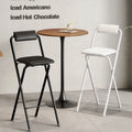Bar chair, high stool, foldable chair, high foldable chair, dining chair, bar counter, cashier counter, high foldable portable chair