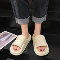 New eva cloud slides: stylish, comfortable, and non-slip summer slippers for women and men. perfect for indoor, bathroom, and outdoor wear. odor-resistant and ideal for couples
