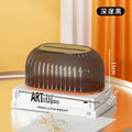 Tissue box desktop automatic adjustable tissue box casual modern tissue box for home living room creative accessible luxury tissue box