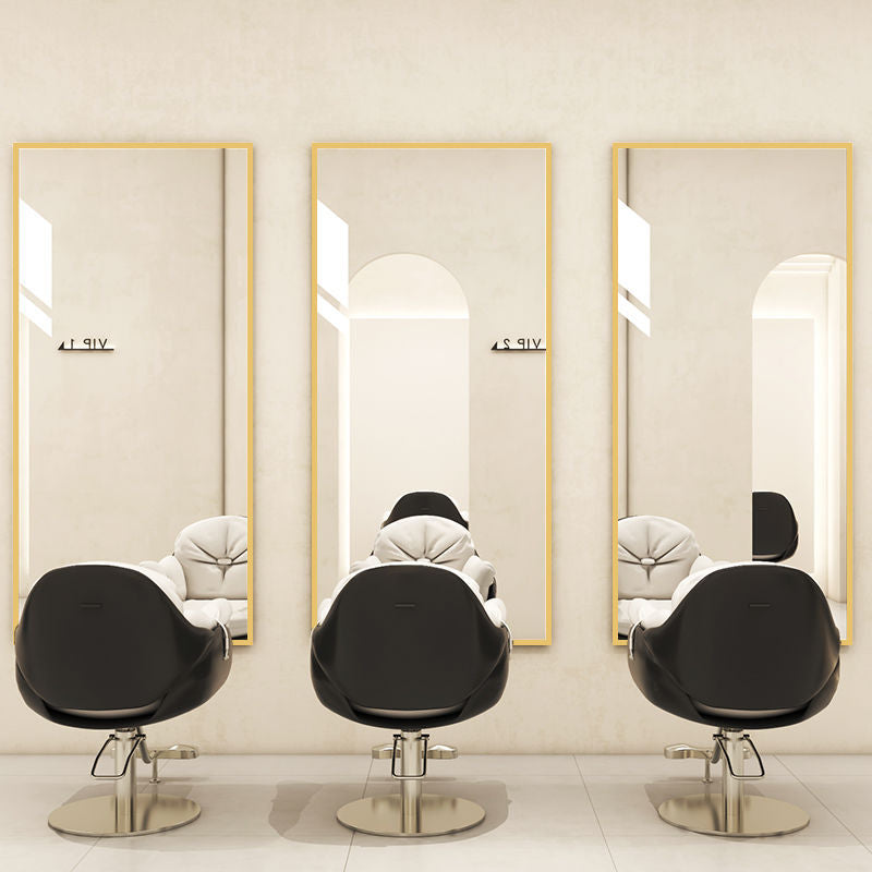 Hairdressing mirror popular hairdressing shop mirror table double-sided mirror all-in-one hairdressing hair cutting perm and dyeing table for hair salon