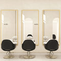 Hairdressing mirror popular hairdressing shop mirror table double-sided mirror all-in-one hairdressing hair cutting perm and dyeing table for hair salon