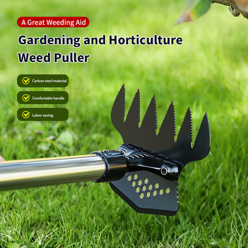 multifunctional weeding tool, multi-purpose weeding, removable nail rake, soil turning hoe, agricultural household grass rake