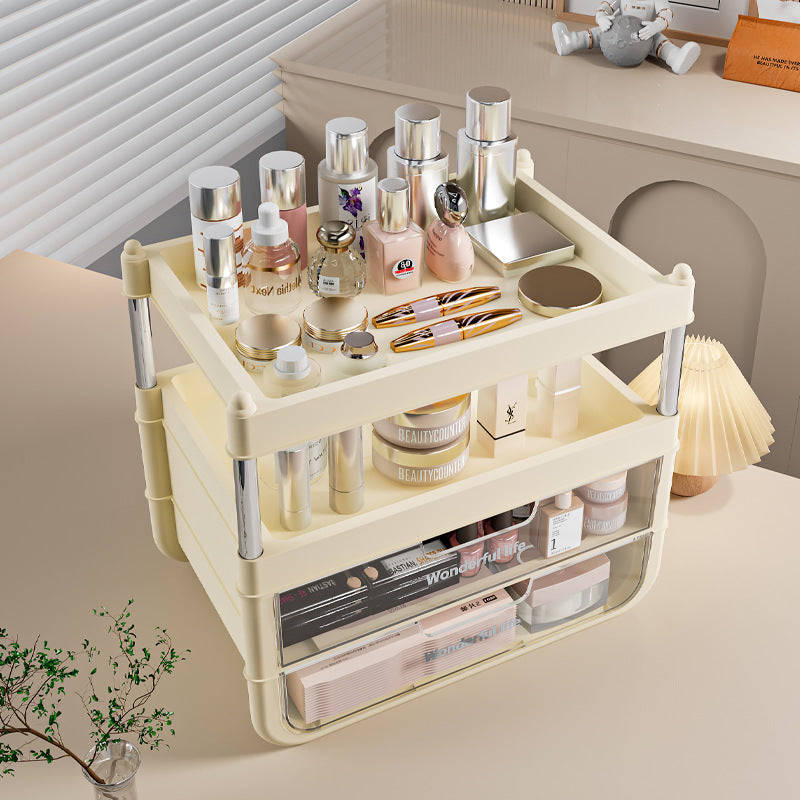 Skin care product storage box Multi-layer drawer storage Locker Lipstick Cosmetics storage box Premium desktop