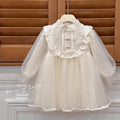 Girls' dress  spring new arrival: ethereal, new chinese style, little girl's birthday dress, tutu skirt, princess dress, trendy