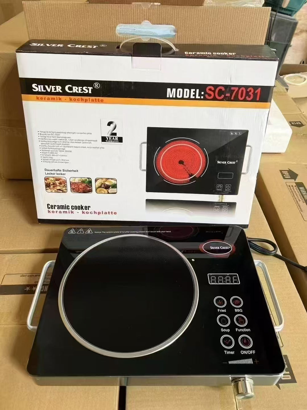 Electric ceramic stove for home intelligent tea cooking hot pot multi-function electric stove factory direct sales induction cooker cross-border export