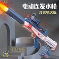New cross-border automatic continuous fire 95 water gun with lights and fireworks for boys and girls - summer outdoor water play toy