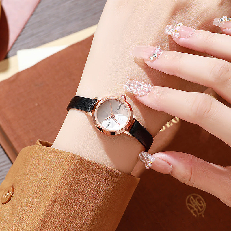 2025 hot-selling, trendy, niche, and accessible luxury women's quartz watch - artistic, retro, student style, minimalist, and versatile