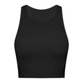 Trendy bestseller: round neck yoga tank top with built-in bra pads - barely-there feel, high-stretch, compression sports bra for women - dt169