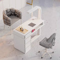 Widened 45cm nail table and chair set - special offer! economical single/double, light luxury, multi-functional, odorless, carbon steel with baked enamel finish