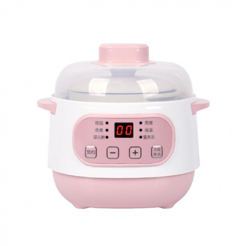 110v-240v cross-border export trade health pot electric stew pot porridge bird's nest soup ceramic waterproof electric stew pot