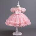 Girls' spring and autumn tutu dress - children's mesh dress - little girl's princess dress - long sleeve - ages 3-12