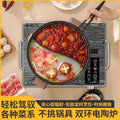 2025 electric ceramic cooktop, 5000w high-power multifunctional induction cooker for home use, universal cookware compatibility, smart stir-fry function, waterproof and anti-radiation