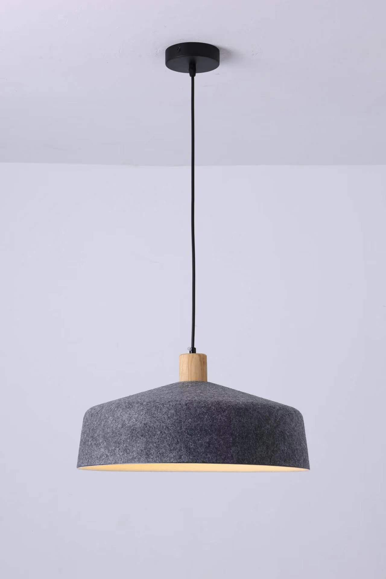 Felt chandelier, restaurant light, bar counter store, modern simple sound-absorbing cafe, home improvement lighting, Zhongshan ancient town lamps