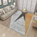 Personalized cross-border scandinavian bedroom for homeprinting living room carpet wholesale modern geometric sofa coffee table blanket bay window blanket