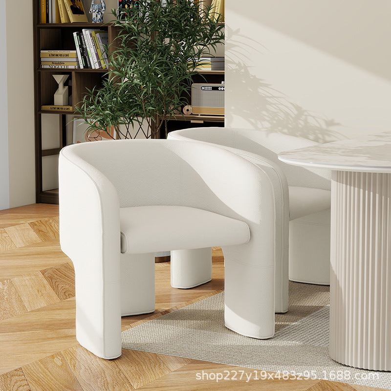Accessible luxury modern casual wabi-sabi style grids for home slate dining table french cream style oval dining table and chair solid wood