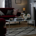 Amazon sintered stone coffee table - nordic style rectangular table for living room - light luxury high-end coffee table