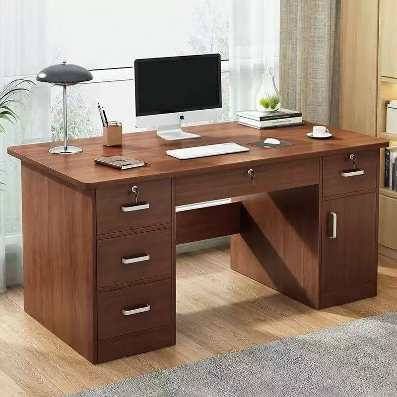 Computer desk desktop home desk bookcase all-in-one office desk minimalist modern bedroom writing desk student study table